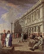 CARLEVARIS, Luca The Piazzetta and the Library Spain oil painting artist